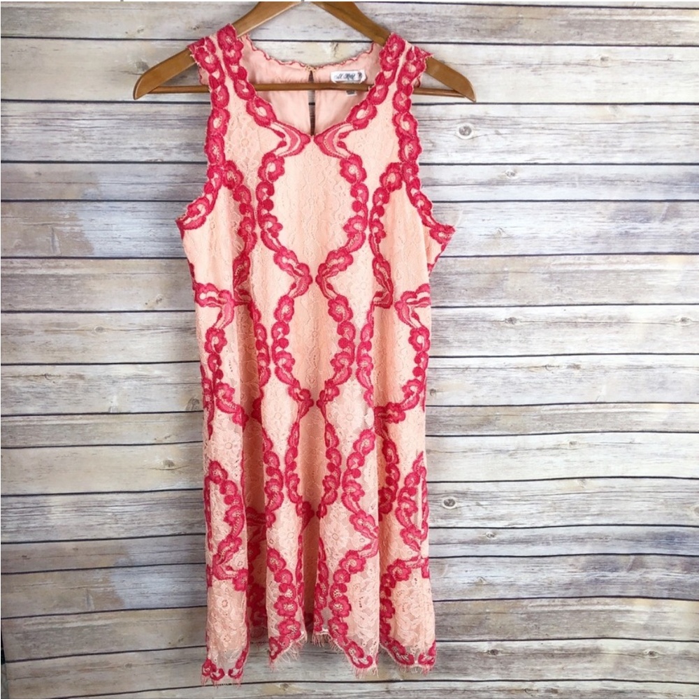 MSSP lace swing dress